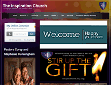 Tablet Screenshot of inspirationcity.org